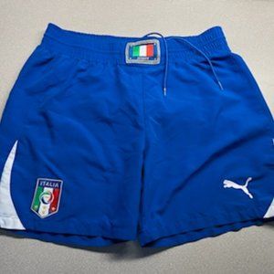 Italy soccer shorts Puma, 2010 World Cup